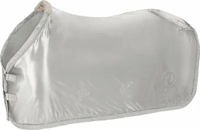 Produktbild von Eskadron SATIN SHOW Abschwitzdecke pearlgrey Platinum 2022, Größe:M