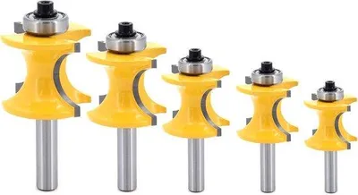 Produktbild von Hölzerauszieh-Setsatz 8 mm - 5 Stücke für Schreinern, Profilwerk und Dekorationswerk