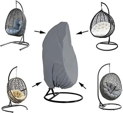 Produktbild von Hängesessel Abdeckung, 230*200 cm Hängesessel Schutzhülle Staubdichte Abdeckung,Grau