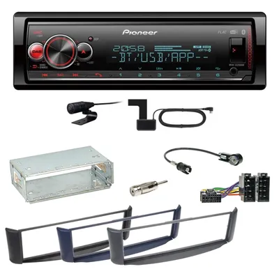 Produktbild von Pioneer MVH-S520DAB Bluetooth Digitalradio FLAC USB Einbauset Smart ForTwo 450