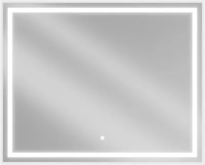 Obrázok produktu pre Mexen Miko kúpeľňové zrkadlo s podsvietením 100 x 80 cm, LED 6000K, ochrana proti zahmleniu - 9819-100-080-611-00