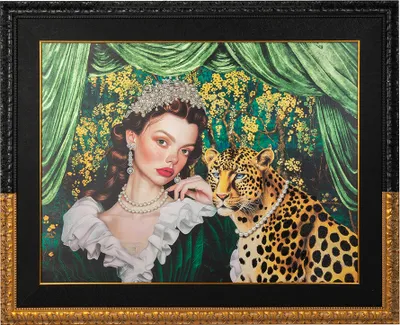Obrázok produktu pre Obraz PEARLS LEOPARD 150x120 cm