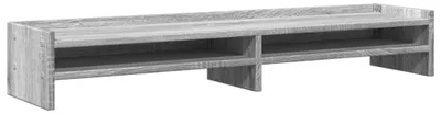 Obrázok produktu pre vidaXL Stojan na monitor Grey Sonoma 100x24x16 cm Materiál na báze dreva