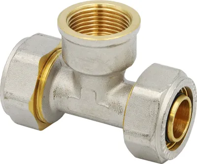 Produktbild von Klemmring Schraubfitting T-Stück 26x3 mm 3/4 Zoll Innengewinde