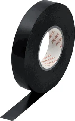 Produktbild von certoplast Elektro-Isolierband schwarz 10m x 19mm