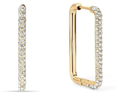 Obrázek produktu pro Čtvercové náušnice z nerezové oceli s kameny - Bering Jewelry Model: 733-27-05
