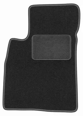 Imagen del producto de Alfombrilla conductor de moqueta para Kia Opirus 2002-2011 (sedán) – 1 pieza, gris grafito, a medida – Wielganizator LUX