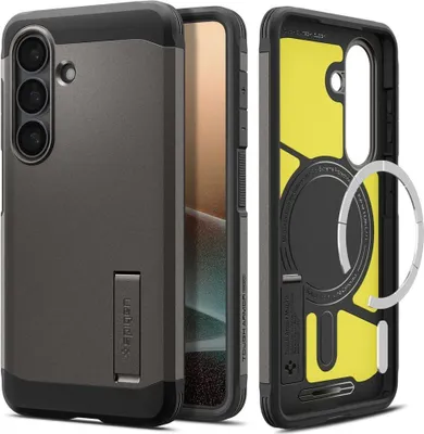Image de Étui SPIGEN TOUGH ARMOR compatible avec MagSafe, adapté au SAMSUNG S26 gunmetal