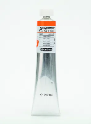Produktbild von Schmincke 200ml AKADEMIE Öl color Indischgelb Öl 41 224 015