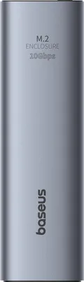 Produktbild von Baseus B00760600811-01, SSD-Gehäuse, M.2, M.2, 10 Gbit/s, USB Anschluss, Grau