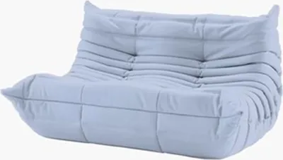 Produktbild von Sofa Liegesofa Couch Sessel sitz Wolke grau 2er