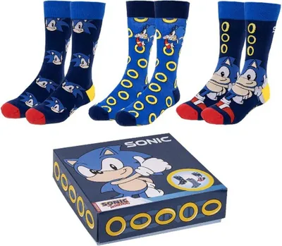 Zdjęcie produktu dla Skarpetki Sonic 36-41 3 szt