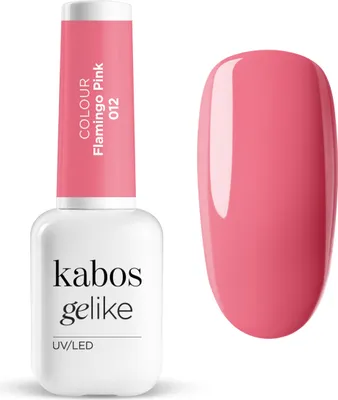 Produktbild von Kabos UV Nagellack Hybrid Gelike 012 Flamingo Pink 8ml