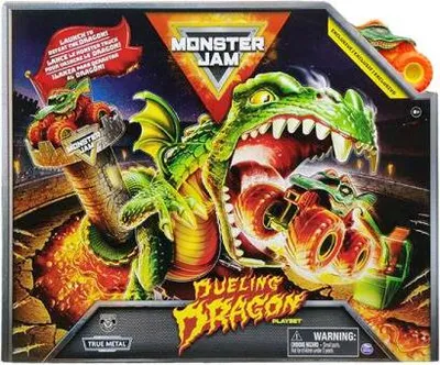 Immagine prodotto di Spin Master Monster Jam Track Duel con Dragon