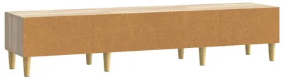Produktbild von vidaXL TV-Schränk 147 x 34,5 x 30 cm Sonoma-Eiche Holzwerkstoff
