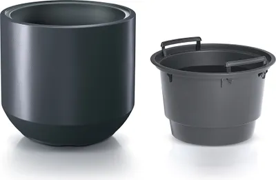 Obrázek produktu pro Prosperplast s.r.o. Květináč s vkladem HEOS antracitová 39 cm