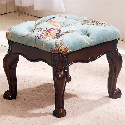 Image de Banc de rangement en bois avec coussin pour chaussures