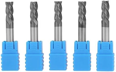 Obrázek produktu pro Frézy z karbidu wolframu 6 mm x 50 mm – CNC obrábění – zpracování kovů.