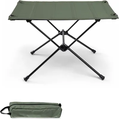 Produktbild von Campingtisch 60 x 40 x 39,5 cm, grün, mit Tragetasche, für Picknick