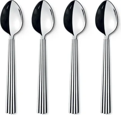 Obrázok produktu pre Georg Jensen - Bernadotte čajová/kávová lyžička 12,5 cm, 4 kusy