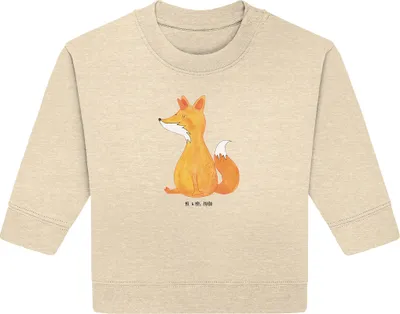 Produktbild von Mr. & Mrs. Panda Organic Baby Pullover Einhorn Wunsch 12. - 18. Monat - Natural Raw - Geschenk, Einhörner, Unicorns, Bullover, Füchse, Fuchshörnchen, Unicorn, Fuchs