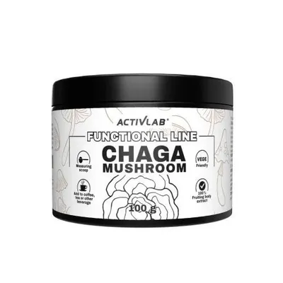 Zdjęcie produktu dla Chaga Mushroom Ekstrakt z owocników Błyskoporka podkorowego Activlab