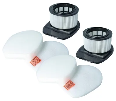 Produktbild von vhbw 6-tlg. Filter-Set kompatibel mit Shark IZ251, IZ201EUT, IZ201EUTSB Staubsauger - 2x Schaumstoff-Filter, 2x Nachmotor-Filter, 2x Filzfilter