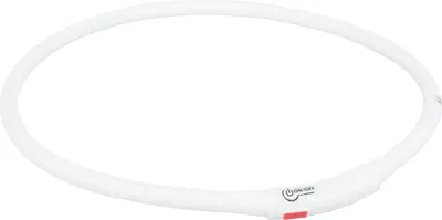 Produktbild von TRIXIE Flash Leuchtring USB - weiß/bunt - 70 cm/ø 10 mm