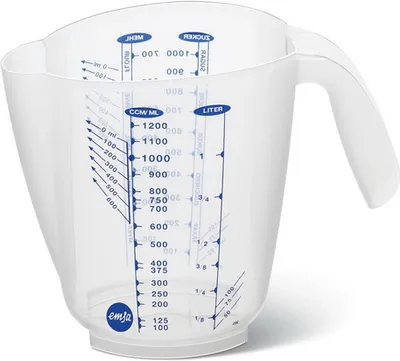 Produktbild von 6x Emsa Meßbecher Superline Küchenhelfer, Meßhilfe
