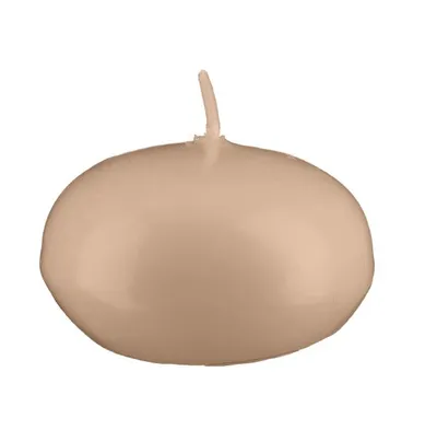 Produktbild von Schwimmkerzen Nougat Ø 42 x 26 mm, 8 Stück