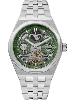 Image de Ingersoll I12905 The Broadway Dual Time Automatique Montre Homme 43mm