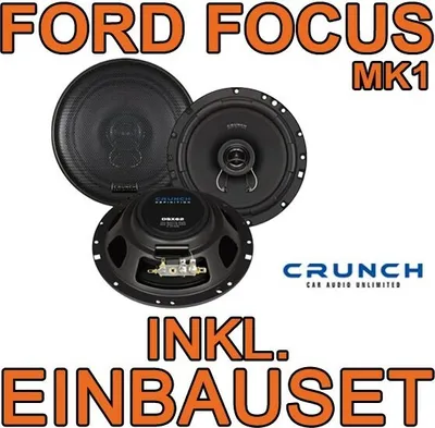 Produktbild von Crunch DSX62- 16,5cm Koaxsystem für Ford Foucs MK1 - justSOUND