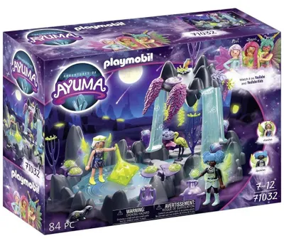 Produktbild von Adventures of Ayuma 71032 Moon Fairy Quelle Inkl Spielzeug-Feen mit beweglichen Feen-Flügeln Fee-Spielzeug für Kinder ab 7 Jahren