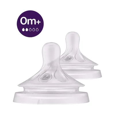 Image de Philips Avent SCY965/02 Natural Response -pullotutti, flow 5, 6 kk+, 2 kpl pakkauksessa
