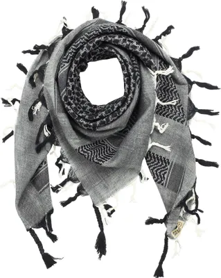 Produktbild von Kufiya - noir - Tissage Peshtemal - Shemagh - Foulard Arafat