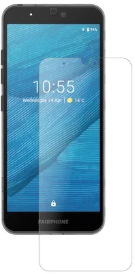 Produktbild von 1x Schutzfolie für Fairphone 3 matt - Anti-Shock 9H Folie dipos Glass Kunststoffglas