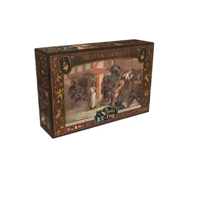 Productafbeelding van CMND0274 - A Song of Ice & Fire: Neutral Heroes 3 (Neutrale Helden 3), een miniatuurspel, geschikt voor spelers vanaf 14 jaar.