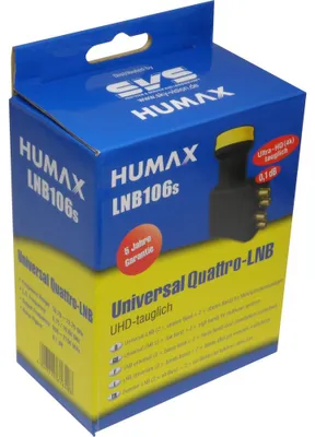 Obrázek produktu pro Humax LNB 106 Quattro Univerzální LNB