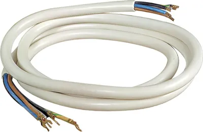 Produktbild von Herdanschlusskabel Herd Kabel H05VV-F Steckkabelschuhe auf Quetschverbinder 2,0m