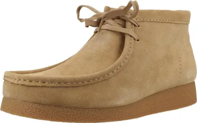 Image de Clarks Wallabee Evobt Couleur Brun Clair