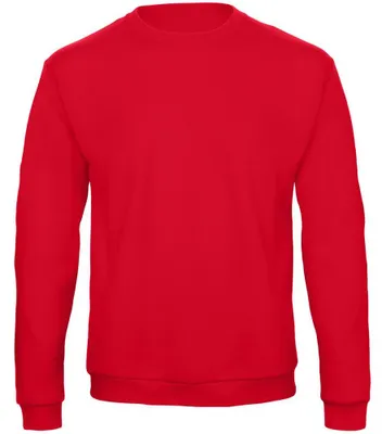 Image de Sweat-shirt unie B&C ID.202 50/50 FK155 (XL) (rouge)