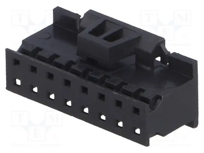 Produktbild von 1x Stecker weiblich PIN: 16 Leitung-Platte 2mm -55÷125°C 10073599-016LF Signteckver