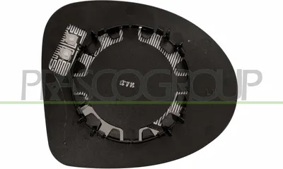 Produktbild von PRASCO Spiegelglas Außenspiegel Links für RENAULT TWINGO II (CN0) Beheizbar Asphärisch RN3067514