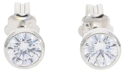 Produktbild von Ohrstecker Weißgold 585 Zirkonia JL22-06-0083 JuwelmaLux
