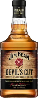 Obrázok produktu pre Jim Beam Devil’s Cut, 0,7 L, Bourbon, Spojené štáty, Kentucky, 40%