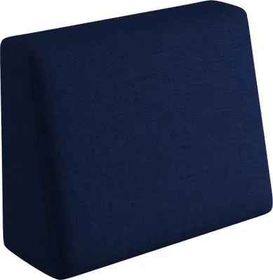 Produktbild von sunnypillow Palettenkissen mit abnehmbarem Bezug Seitenkissen 60x40x20/10cm Blau