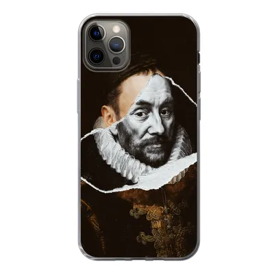 Produktbild von MuchoWow® Handyhülle Schutzhülle Hülle für iPhone 13 Pro Max Wilhelm von Oranien - Alte Meister - Adriaen Thomasz Silikon Softcase Handy Hülle - Mobiltelefon