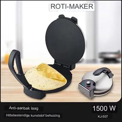 Obrázek produktu pro Roti Maker - Roti Maker elektrický - Pánev Roti - 32 cm - černá