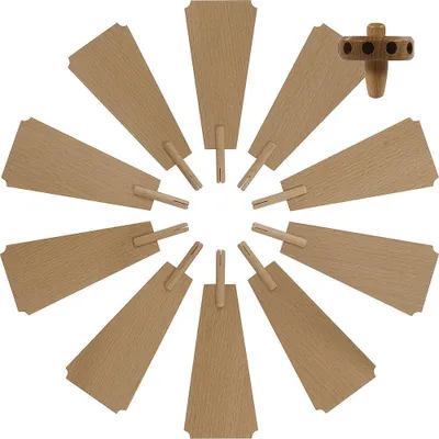 Productafbeelding van Vleugelrad voor kerstpiramide - diameter = 40 cm, van Dregeno Seiffen