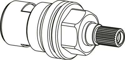 Produktbild von FRANKE 133.0639.176 Kartusche NBK-35 HWS ECO für Armatur ORBIT Fest- und Zugauslauf